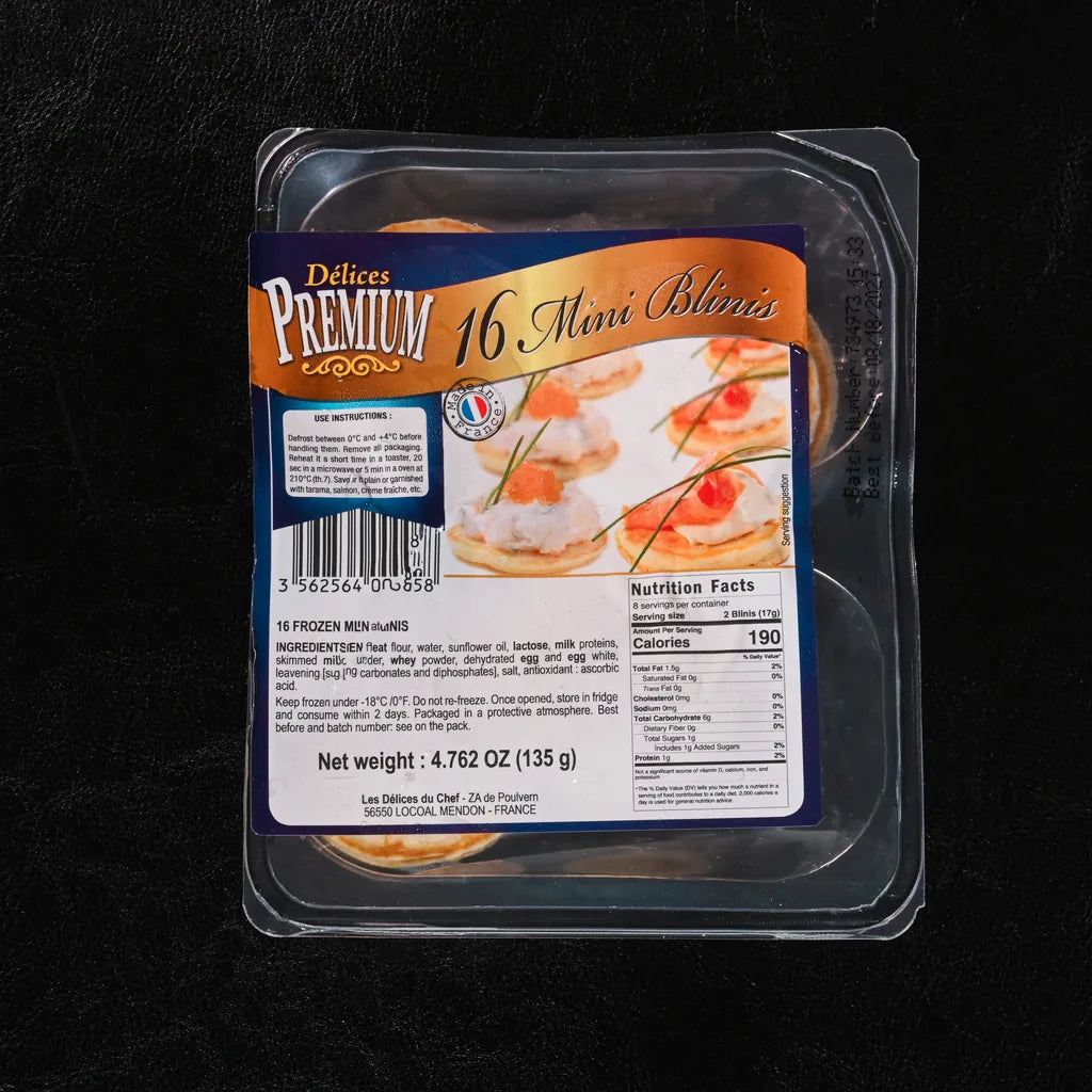 Mini Blinis, 16 pcs