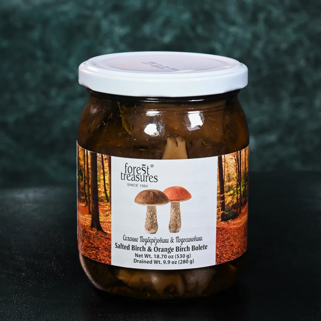 Salted Birch & Orange Birch Bolete