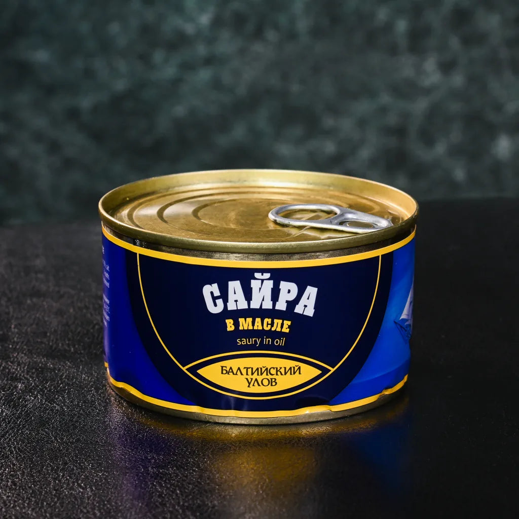Saury in Oil