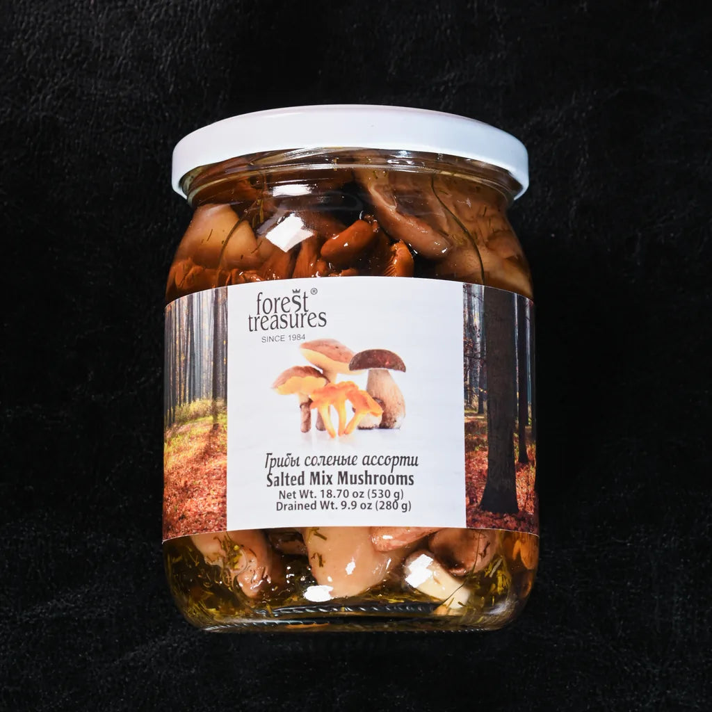 Salted Mix Mushrooms