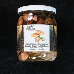 Marinated Slippery Jack Mushrooms