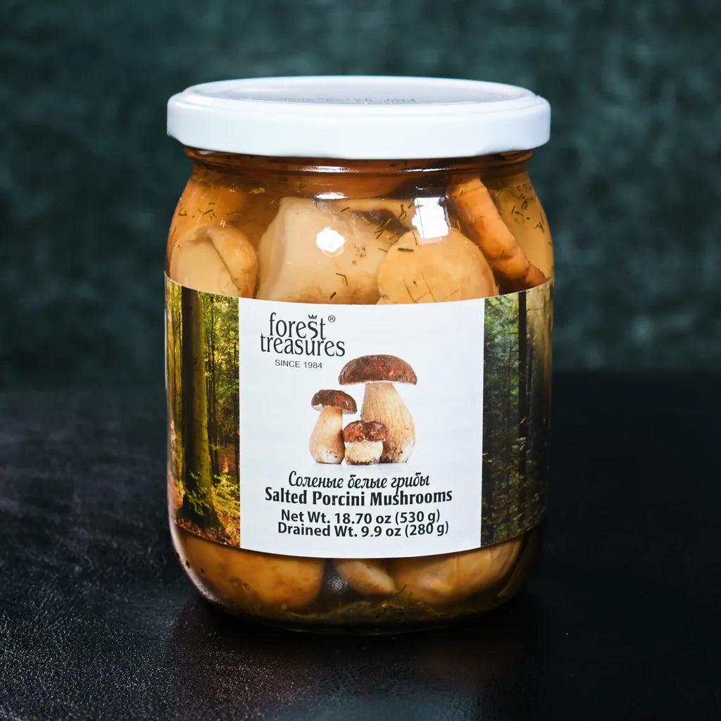 Salted Porcini Mushrooms
