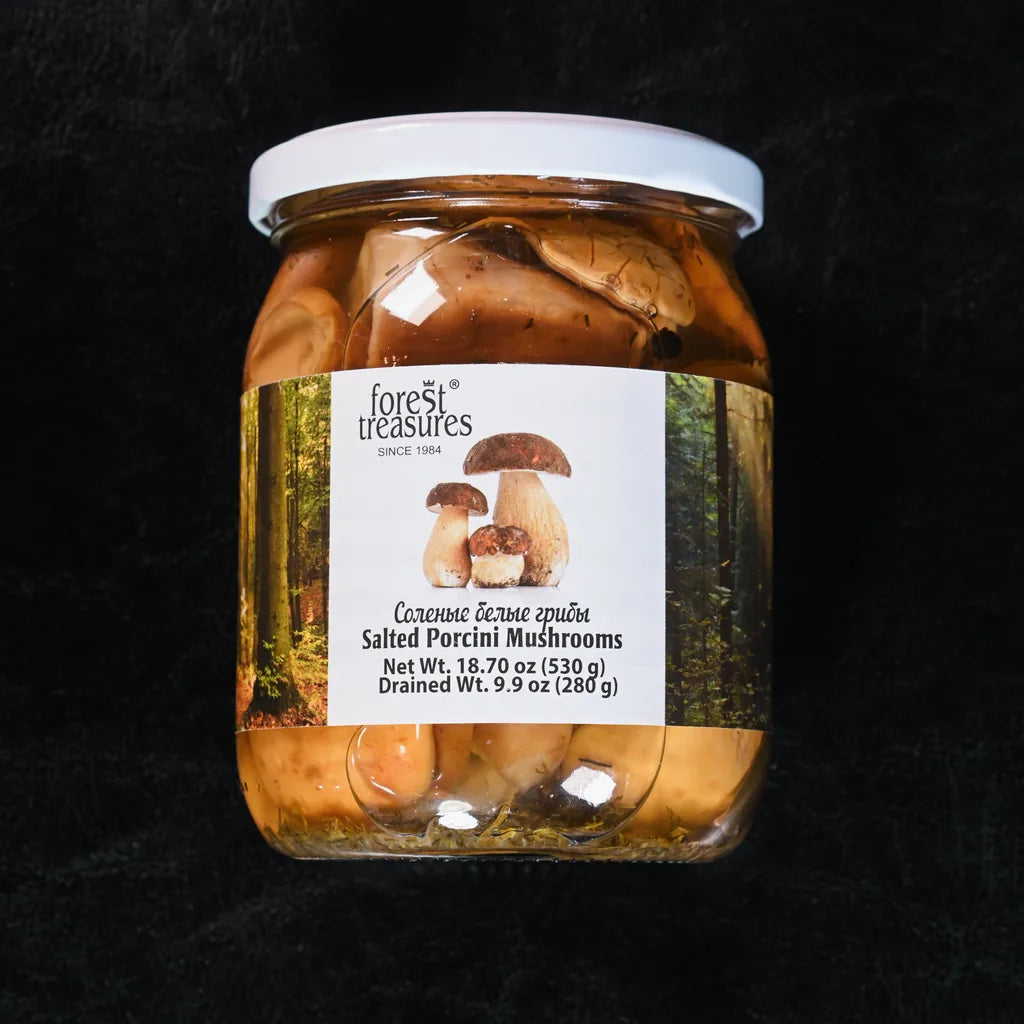 Salted Porcini Mushrooms